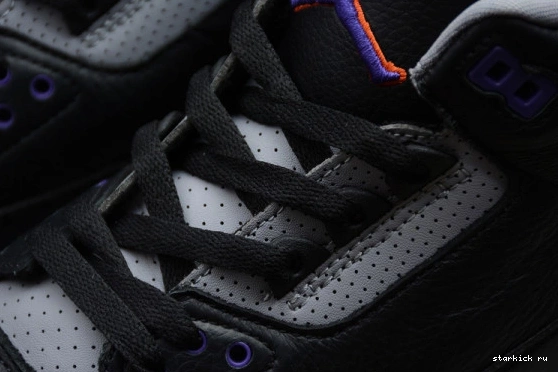 Retro Jordan CT8532-050 Purple 3 CT8532-050 Court Black Air 0912